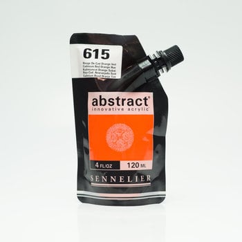 SENNELIER ABSTRACT Acrylique 120ml Rouge de Cad Orange