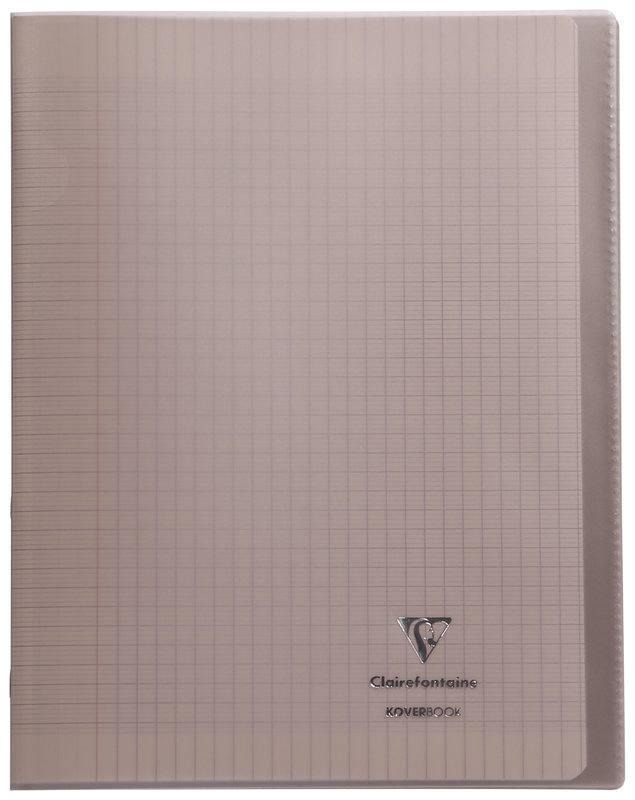 Koverbook cahier piqué A4 48 pages grands carreaux couverture polyp