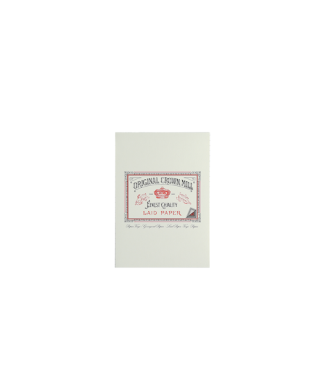 Papier à Lettres Vergé Crème découpe Moyen-Âge - Pochette A5 ou A4