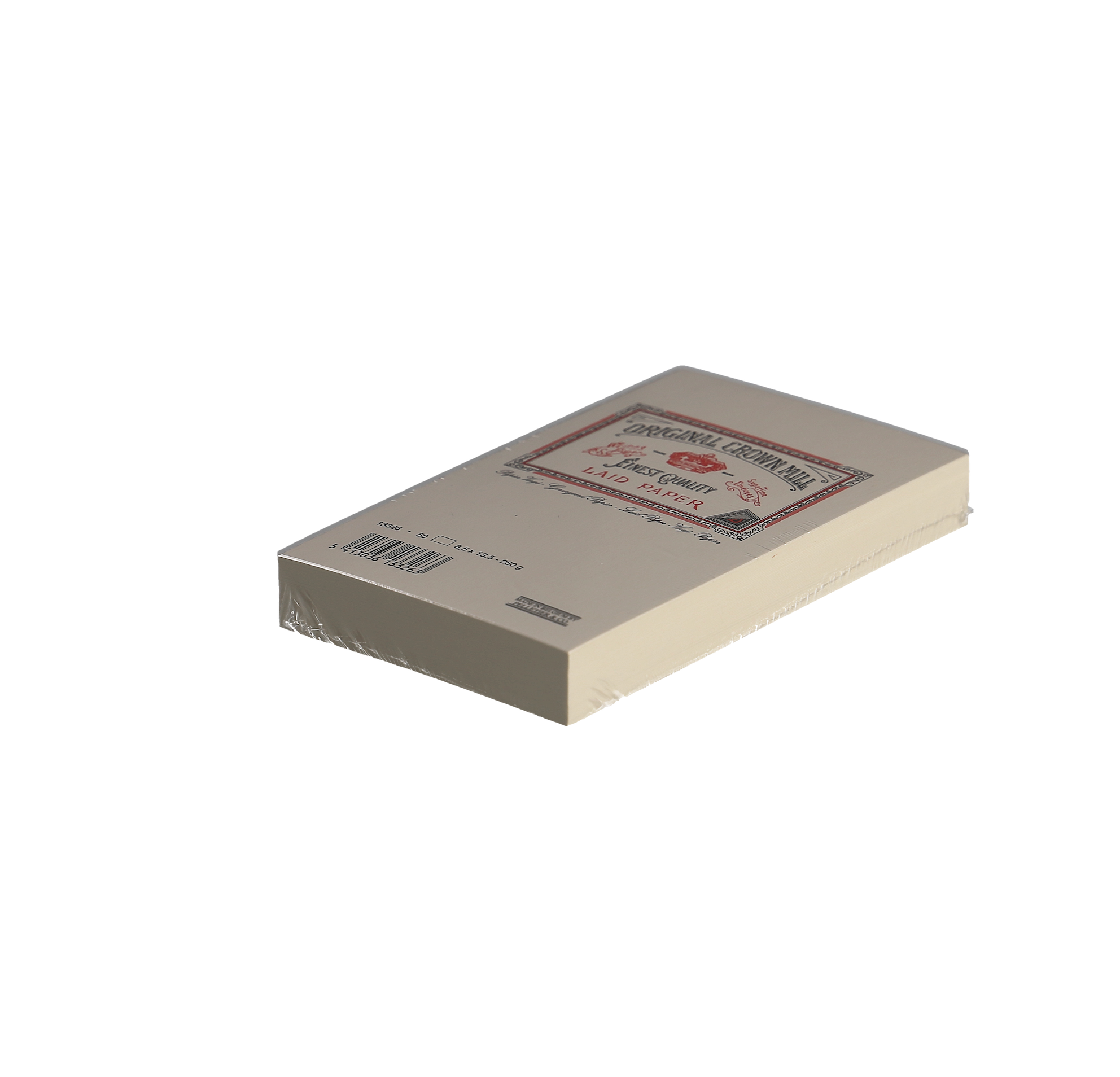 CROWN MILL 50 Cartes 8,5X13,5 Vergé Crème 280 G.