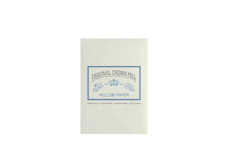 CROWN MILL CROWN MILL BLOC CORRES. 50 FEUILLES A5 VÉLIN CRÈME 300 g.