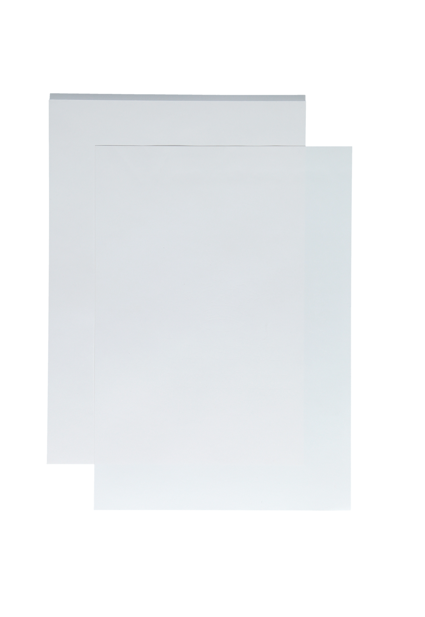 CROWN MILL Bloc Corres. 50 Feuilles A4 Filigrané Vélin Blanc 100 G.