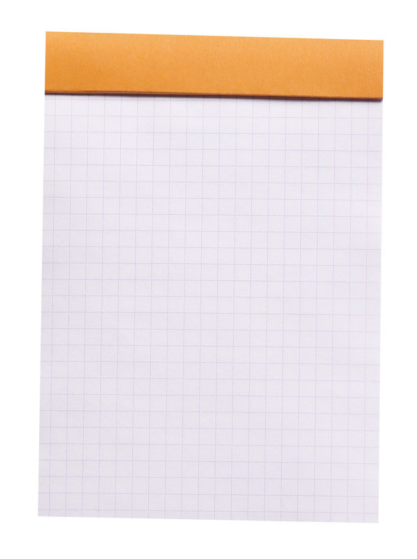 CLAIREFONTAINE Bloc Agrafé Rhodia Orange N°13 10,5X14,8 Cm 80 Feuillets Petits Carreaux 5X5 80 G