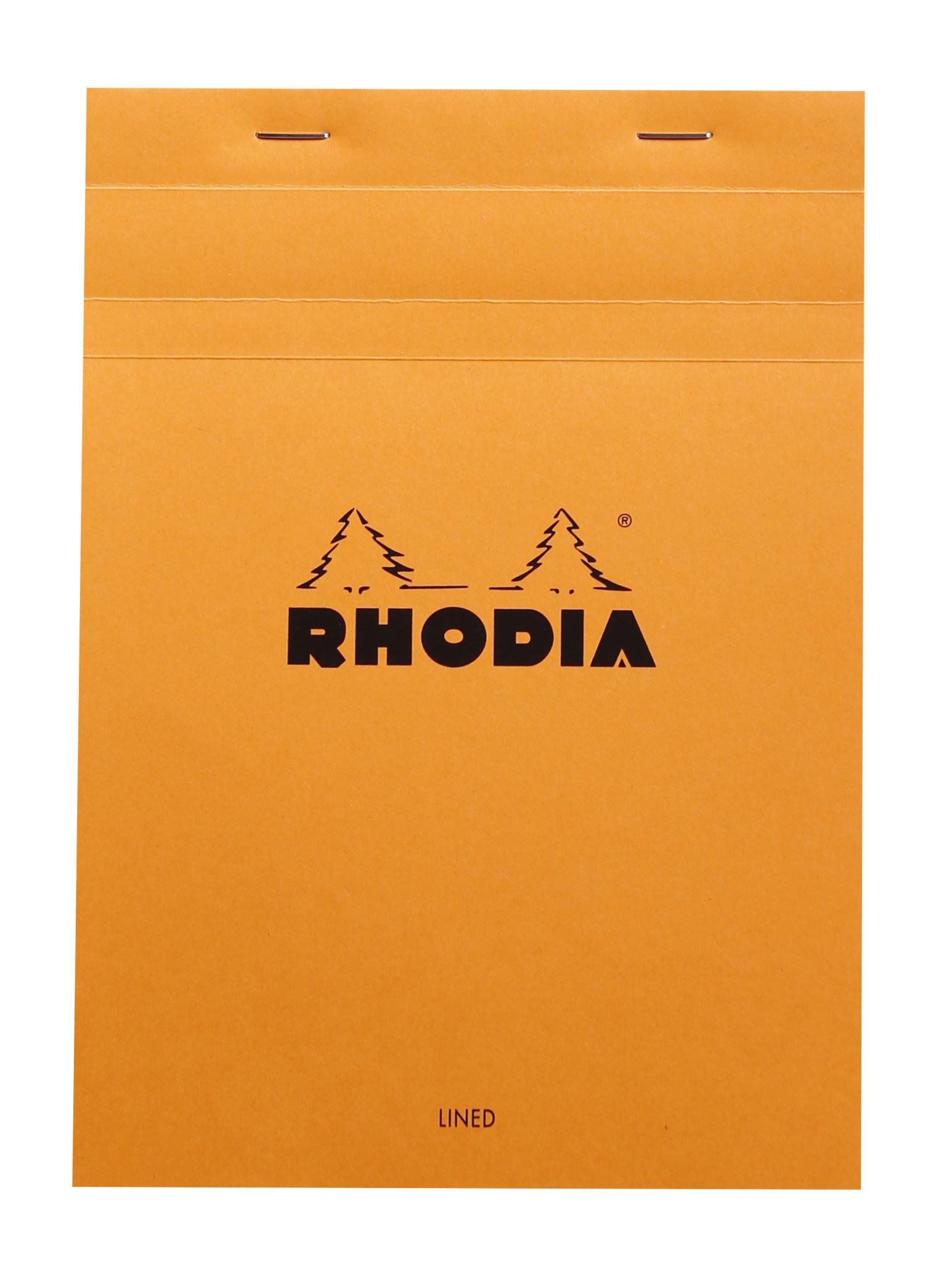 RHODIA Bloc Agrafé Rhodia Orange N°16 14,8X21 Cm 80 Feuillets Ligné Avec Marge 80 G