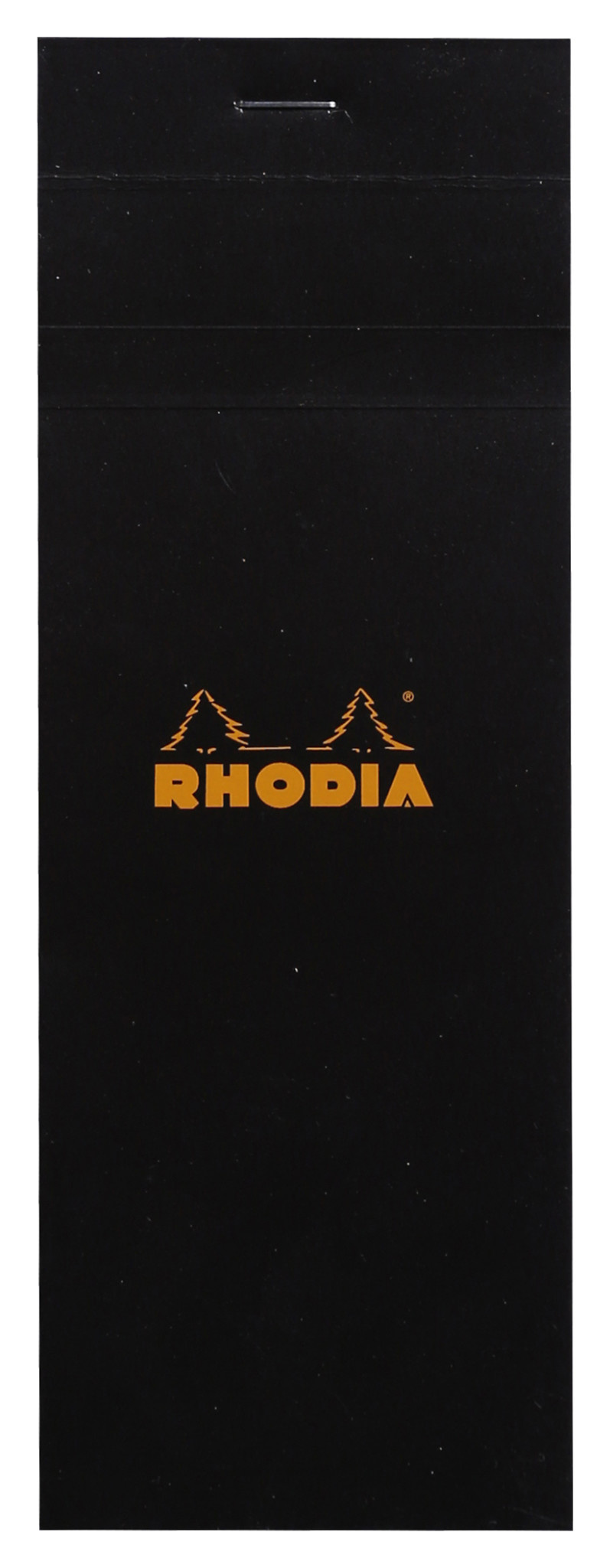 RHODIA Bloc Agrafé Rhodia Black N°8 7,4X21 Cm 80 Feuillets Petits Carreaux 5X5 80 G