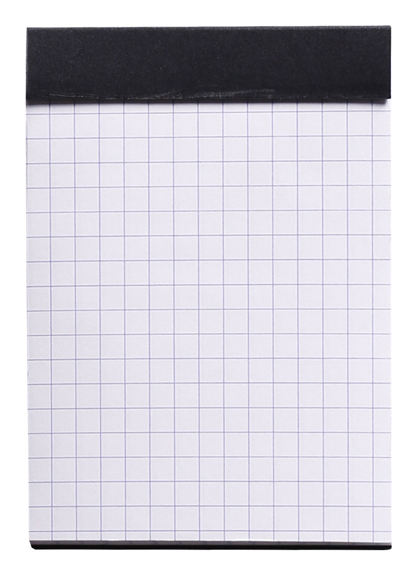 RHODIA Bloc Agrafé Rhodia Black N°11 7,4X10,5 Cm 80 Feuillets Petits Carreaux 5X5 80 G