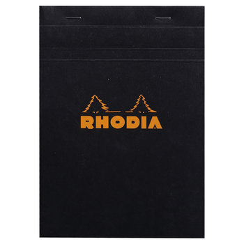 RHODIA Bloc Agrafé Rhodia Black N°16 14,8X21 Cm 80 Feuillets Petits Carreaux 5X5 80 G