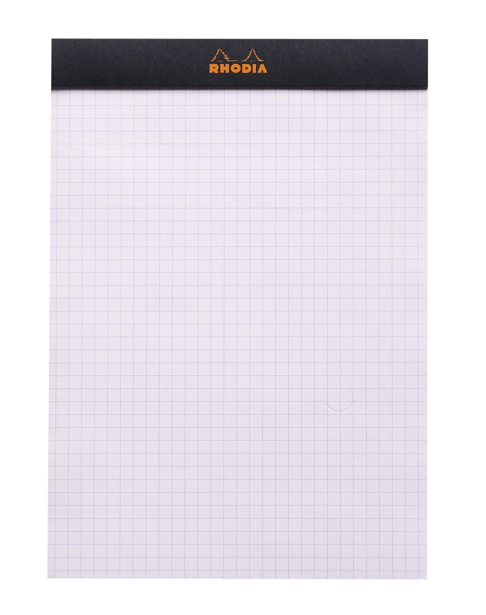 RHODIA Bloc Agrafé Rhodia Black N°16 14,8X21 Cm 80 Feuillets Petits Carreaux 5X5 80 G