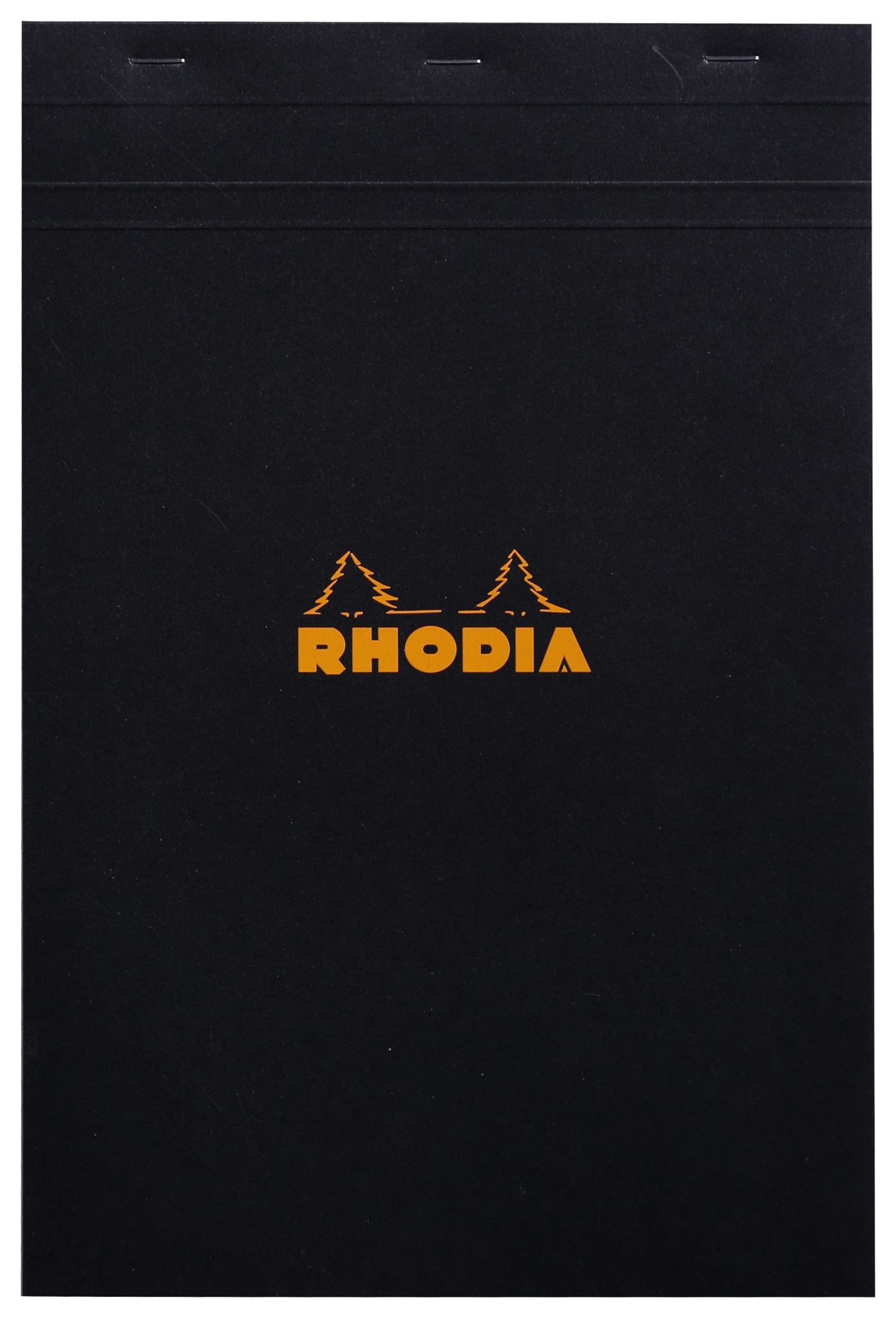 RHODIA Bloc Agrafé Rhodia Black N°19 21X31,8 Cm 80 Feuillets Ligné Avec Marge 80 G