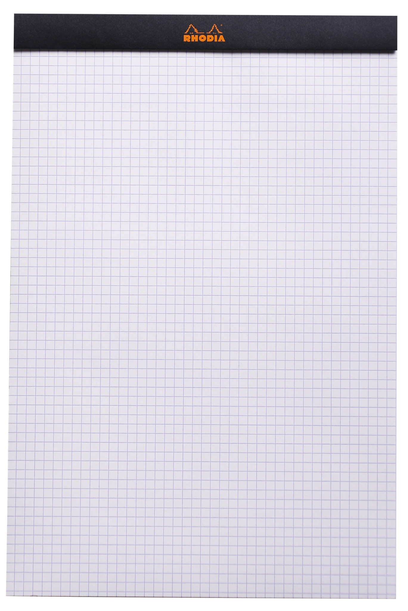 RHODIA Bloc Agrafé Rhodia Black N°19 21X31,8 Cm 80 Feuillets Ligné Avec Marge 80 G