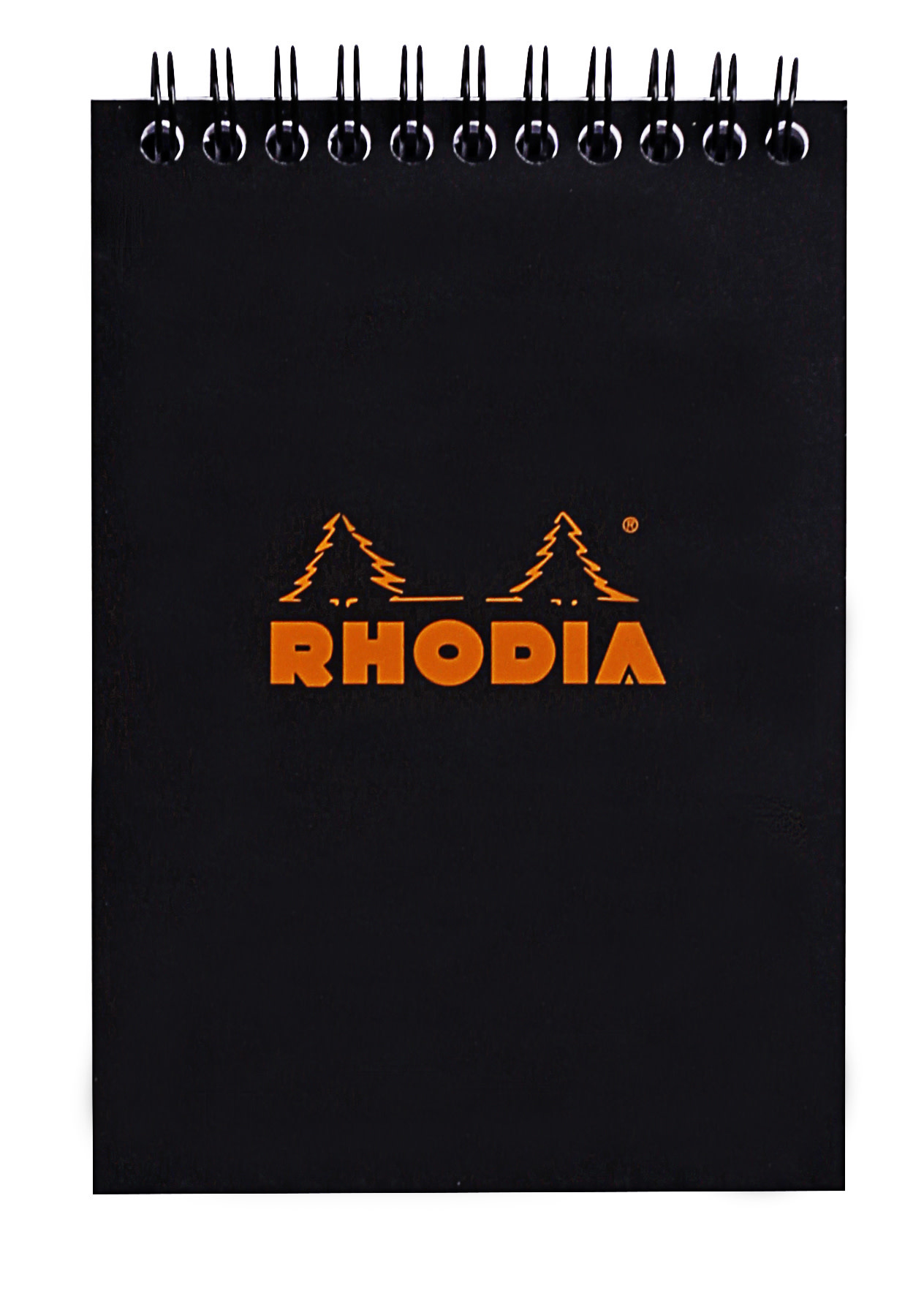 RHODIA Bloc Reliure Intégrale Rhodia Classic Black 10,5X14,8 Cm 80 F Petits Carreaux 5X5 Microperforé 80 G