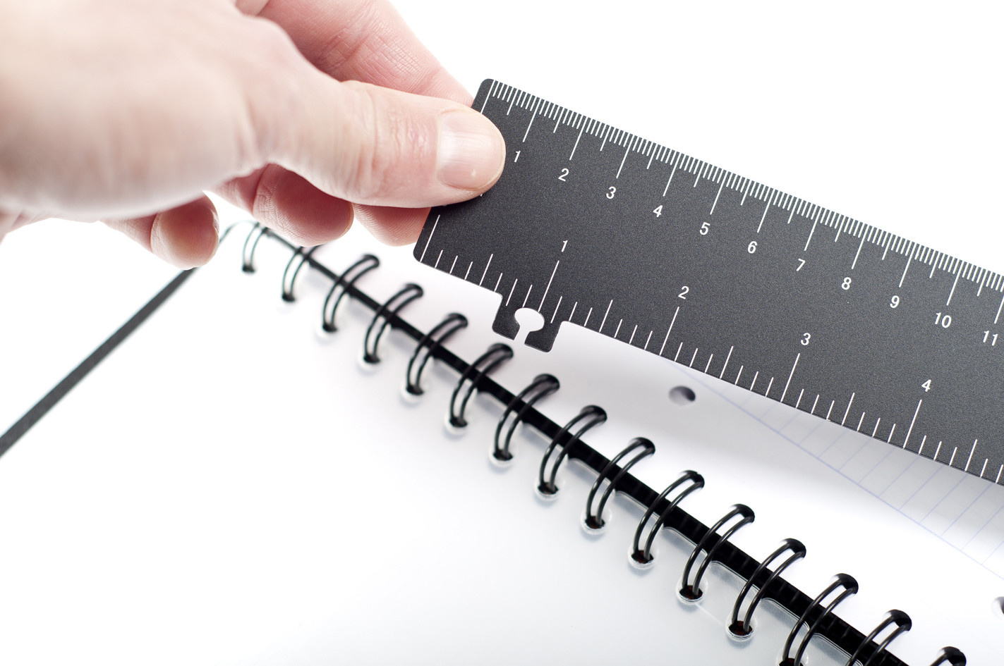 RHODIA Exabook Rhodiactive Rechargeable Reliure Intégrale A4+ 160 Pages Petits Carreaux 5X5 Avec Cadre En-Tête 80 G