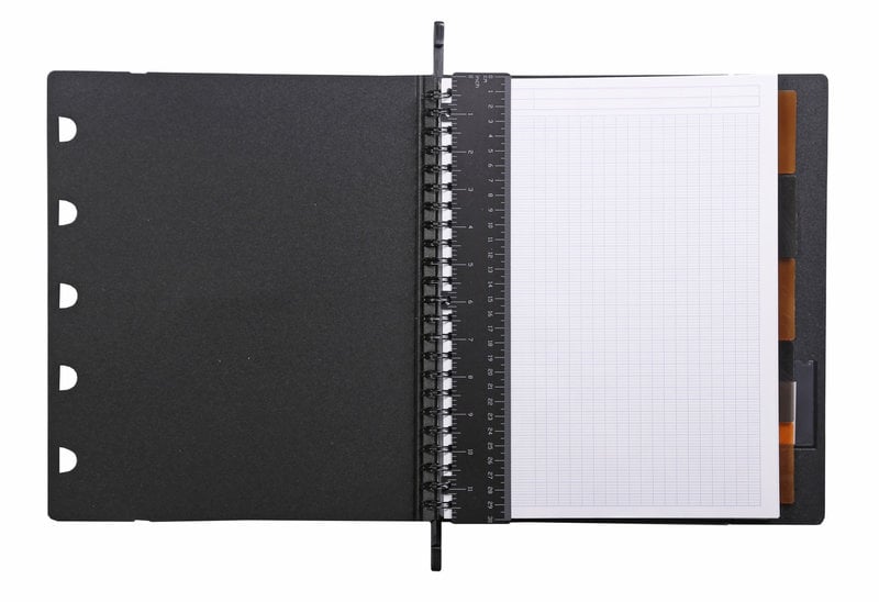 CLAIREFONTAINE RHODIA ExaBook A4+ grands carreaux et marge 160p +4tr