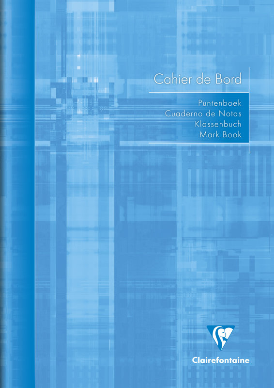 CLAIREFONTAINE Cahier De Bord Piqué Int'L 21X29.7Cm 72P