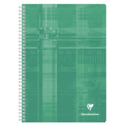 CLAIREFONTAINE Cahier reliure spirale grand format 21x29,7cm 148