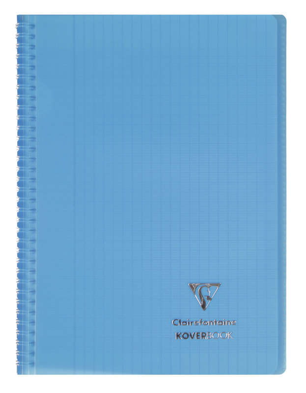CLAIREFONTAINE Cahier Koverbook BLUSH piqué PP bicolore opaque
