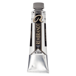 REMBRANDT Couleur à l'Huile Tube 40 ml Blanc De Titane (L'Huile De Carthame) 105