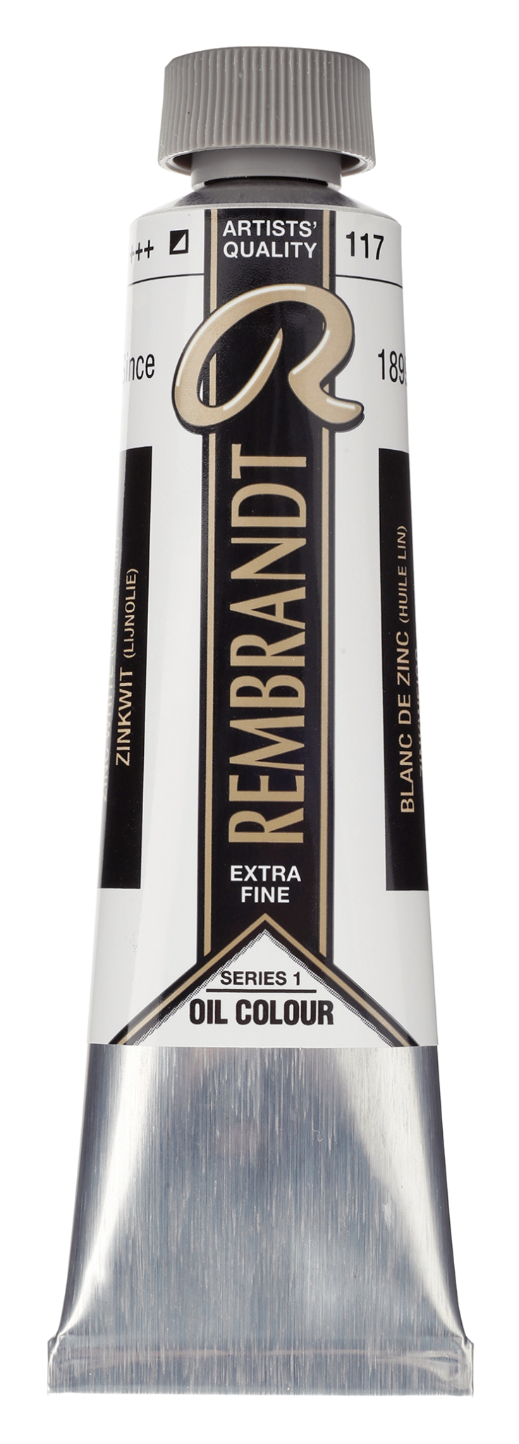 REMBRANDT Couleur à l'Huile Tube 40 ml Blanc de Zinc (Huile de Lin) 117