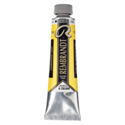 REMBRANDT Couleur à l'Huile Tube 40 ml Jaune de Cadmium Clair 208