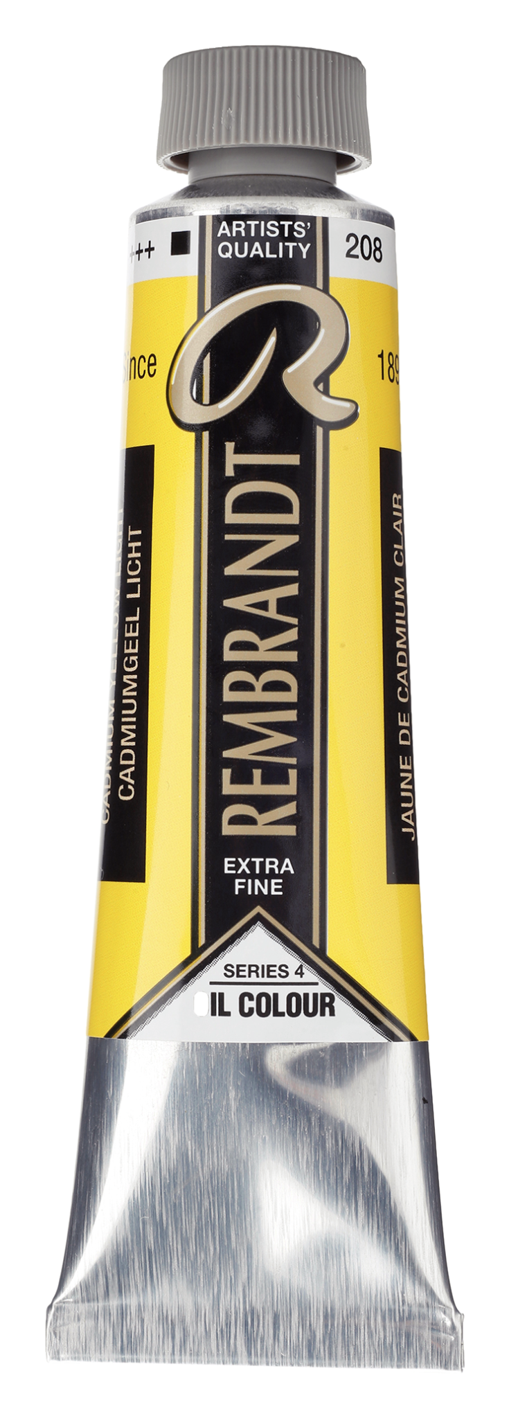 REMBRANDT Couleur à l'Huile Tube 40 ml Jaune de Cadmium Clair 208