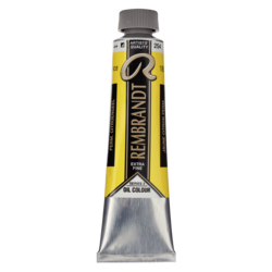 REMBRANDT Couleur à l'Huile Tube 40 ml Jaune Citron Permanent 254