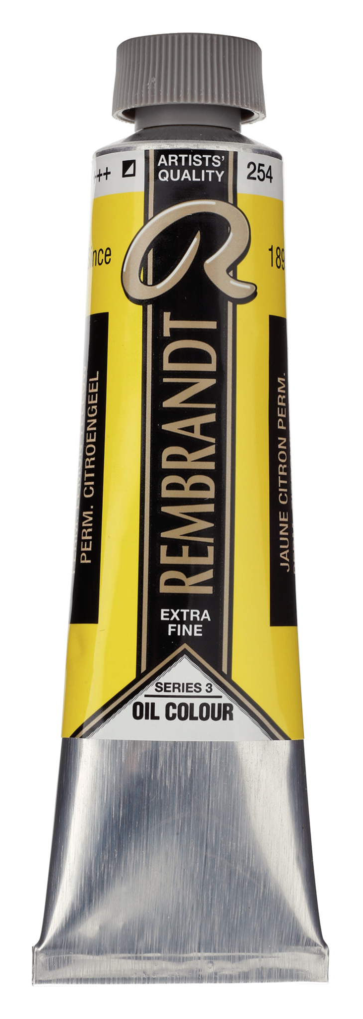 REMBRANDT Couleur à l'Huile Tube 40 ml Jaune Citron Permanent 254