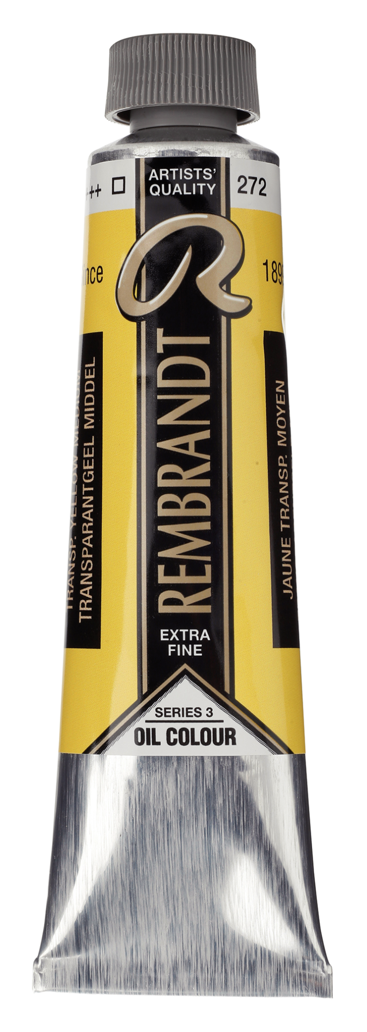 REMBRANDT Couleur à l'Huile Tube 40 ml Jaune Transparent Moyen 272