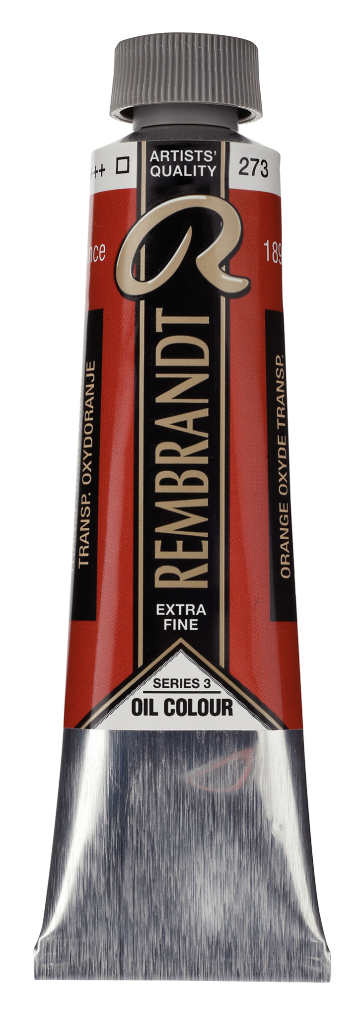 REMBRANDT Couleur à l'Huile Tube 40 ml Orange Oxyde Transparent 273