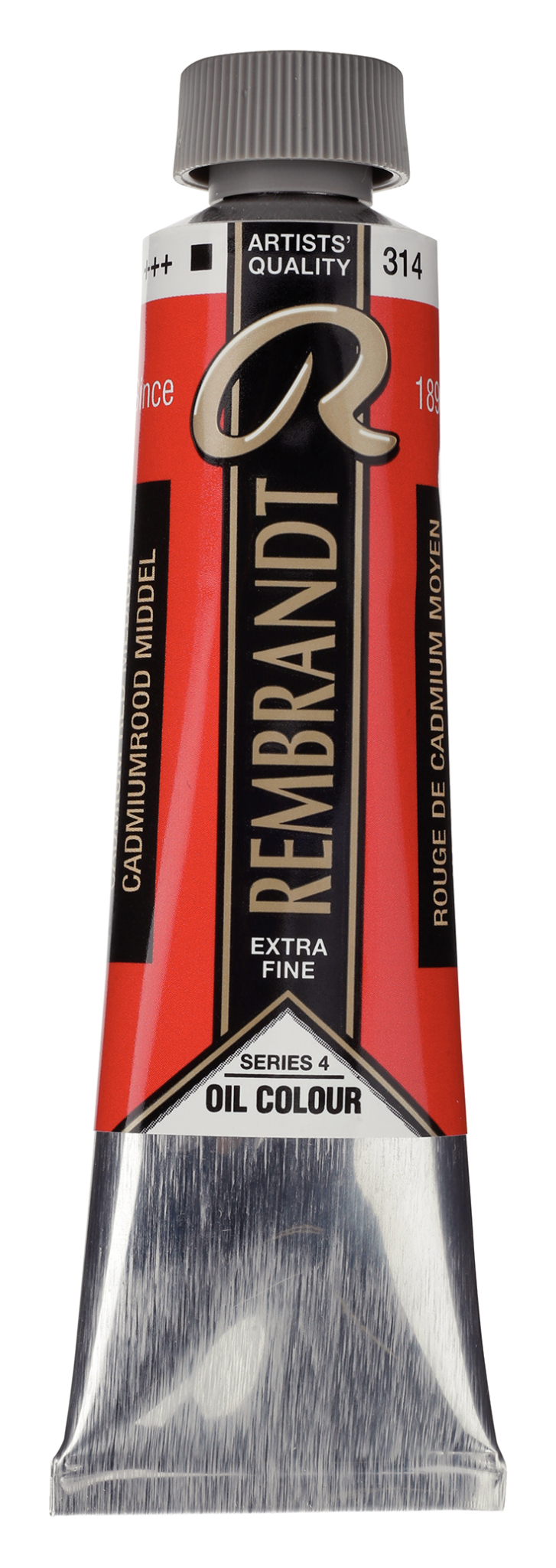 REMBRANDT Couleur à l'Huile Tube 40 ml Rouge Cadmium Moyen 314