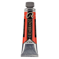 REMBRANDT Couleur à l'Huile Tube 40 ml Rouge Transparent Moyen 317
