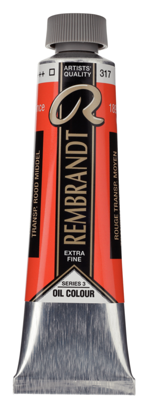 REMBRANDT REMBRANDT HUILE EXTRA-FINE 40ML ROUGE TRANSP MOY