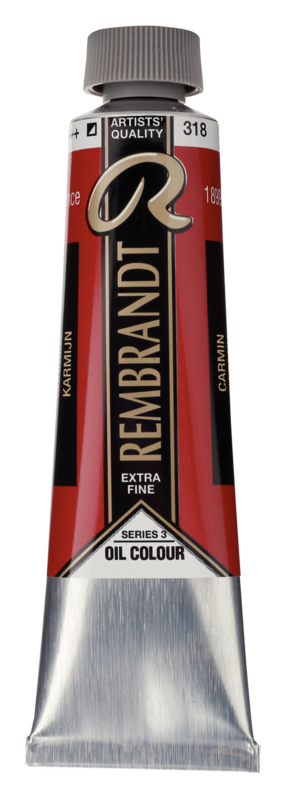 REMBRANDT Couleur à l'Huile Tube 40 ml Carmin 318