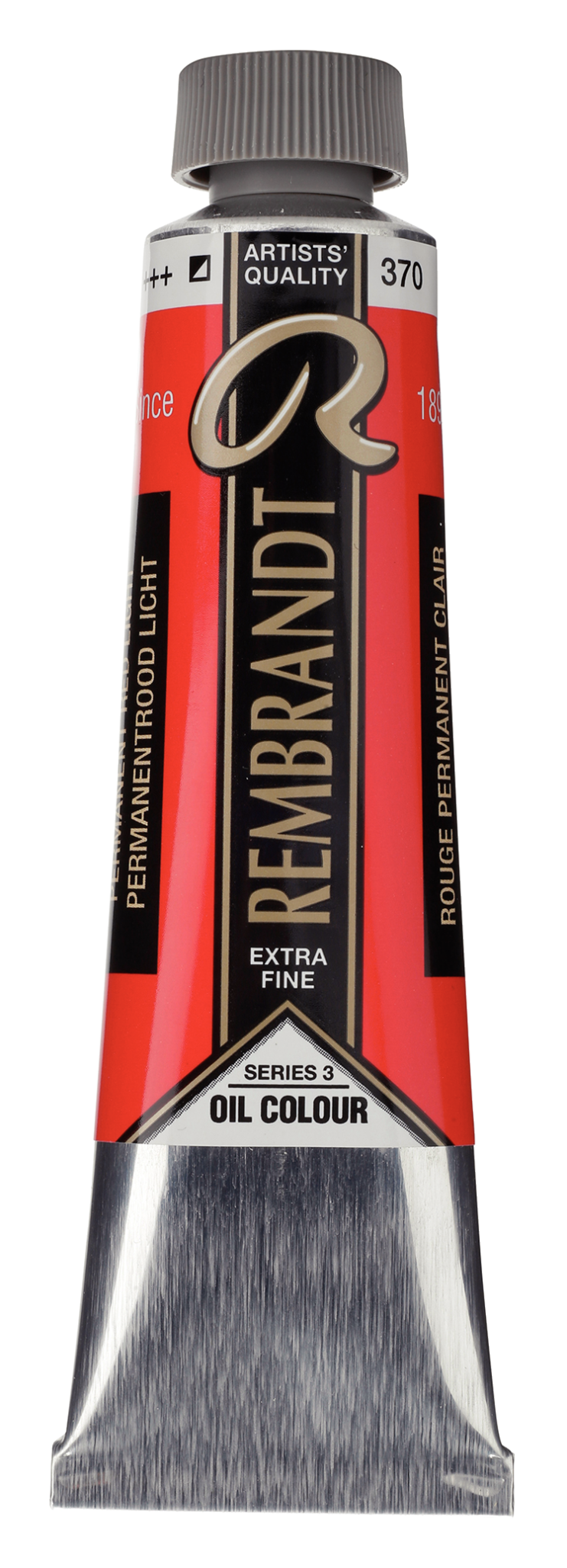 REMBRANDT Couleur à l'Huile Tube 40 ml Rouge Permanent Clair 370