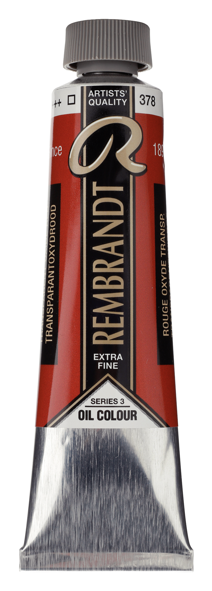 REMBRANDT Couleur à l'Huile Tube 40 ml Rouge Oxyde Transparent 378