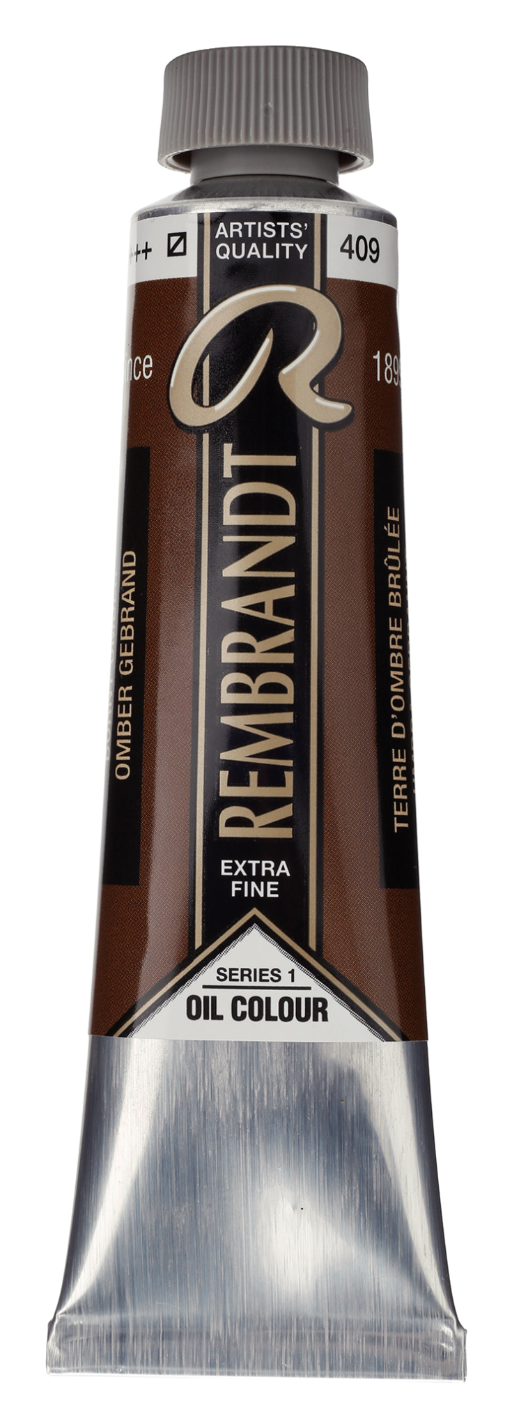 REMBRANDT Couleur à l'Huile Tube 40 ml Terre d'Ombre Brûlée 409