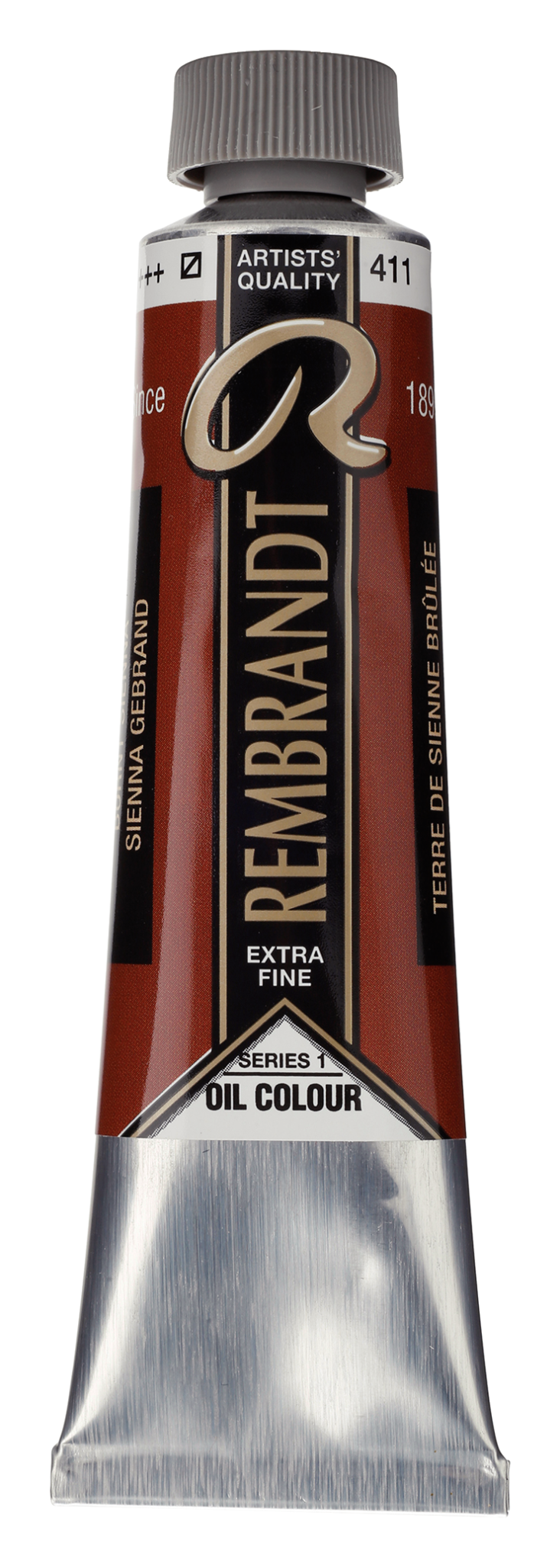 REMBRANDT Couleur à l'Huile Tube 40 ml Terre de Sienne Brûlée 411