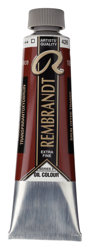 REMBRANDT Couleur à l'Huile Tube 40 ml Brun Oxyde Transparent 426