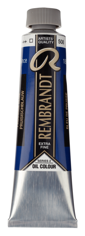 REMBRANDT Couleur à l'Huile Tube 40 ml Bleu de Prusse 508