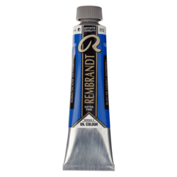 REMBRANDT Couleur à l'Huile Tube 40 ml Bleu de Cobalt (Outremer) 512