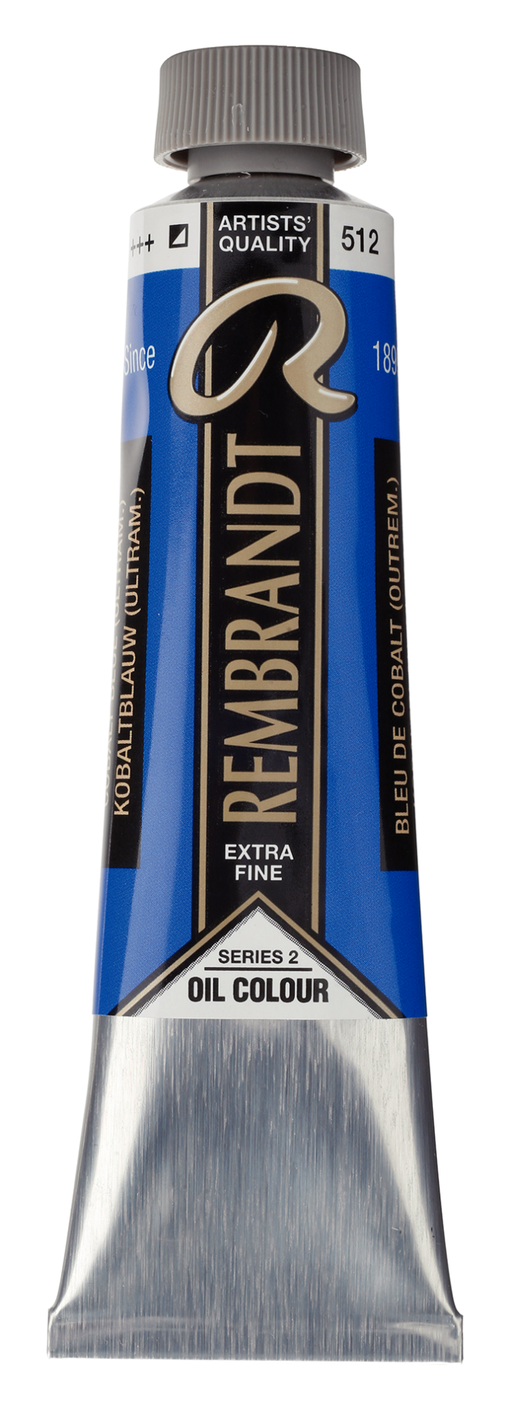 REMBRANDT Couleur à l'Huile Tube 40 ml Bleu de Cobalt (Outremer) 512