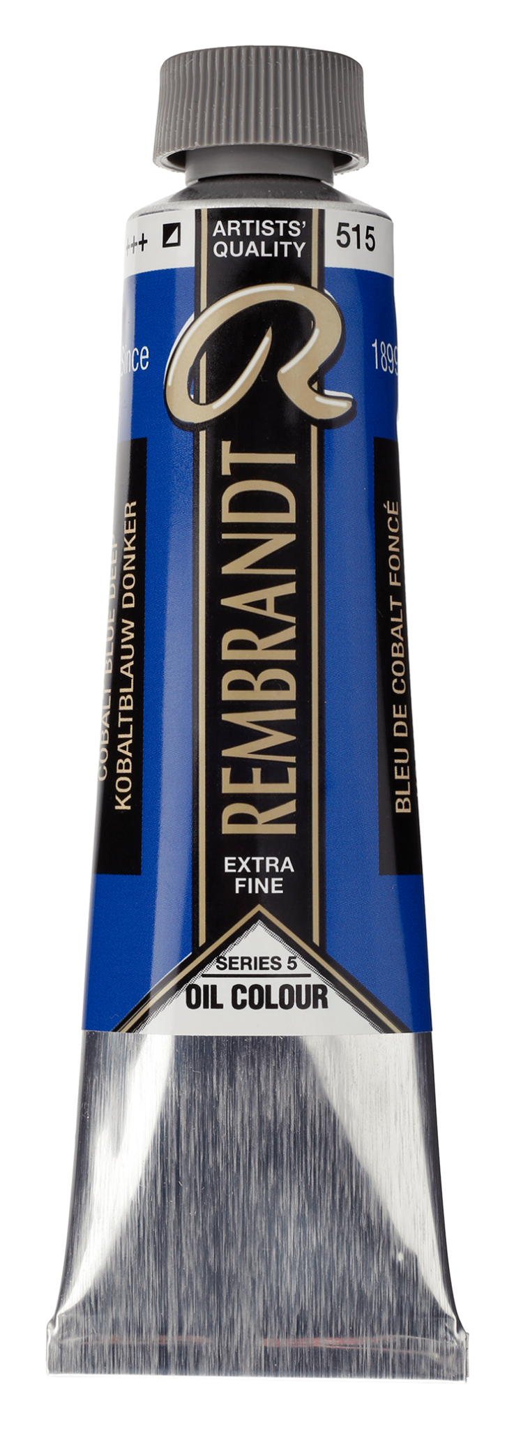 REMBRANDT Couleur à l'Huile Tube 40 ml Bleu de Cobalt Foncé 515