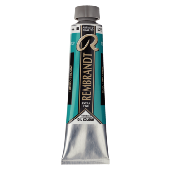 REMBRANDT Couleur à l'Huile Tube 40 ml Bleu Turquoise 522