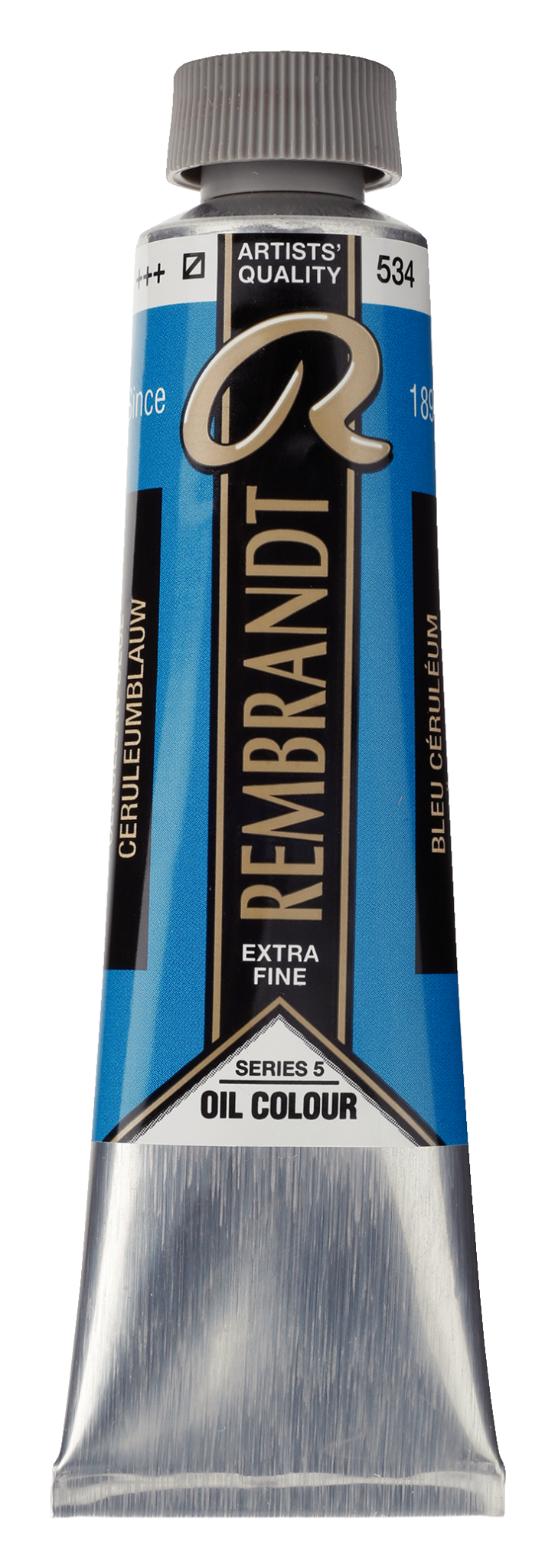 REMBRANDT Couleur à l'Huile Tube 40 ml Bleu Céruléum 534