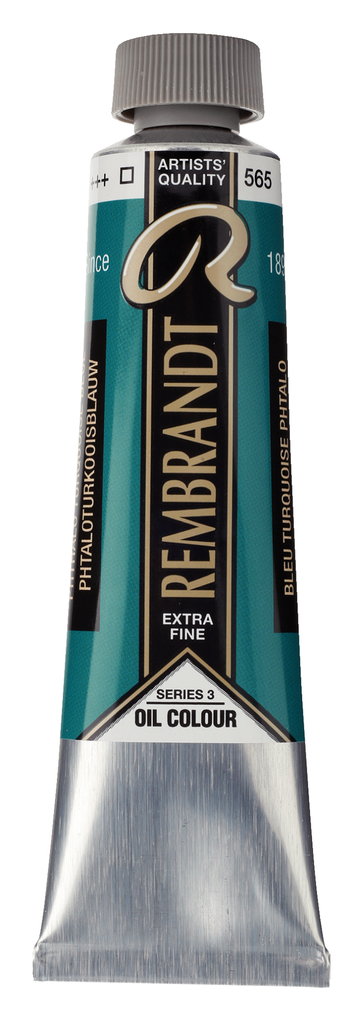 REMBRANDT Couleur à l'Huile Tube 40 ml Bleu Turquoise Phtalo 565