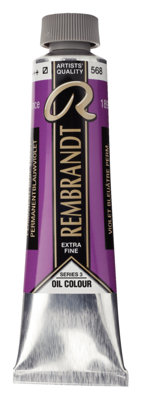 REMBRANDT Couleur à l'Huile Tube 40 ml Violet Bleuâtre Permanent 568