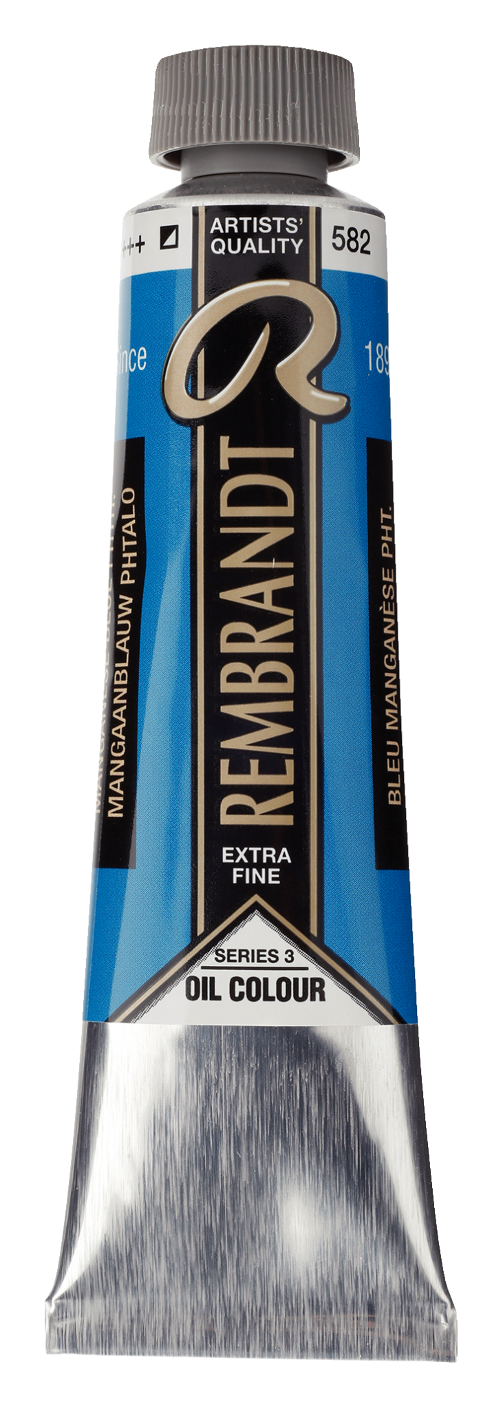 REMBRANDT Couleur à l'Huile Tube 40 ml Bleu Manganèse Phtalo 582