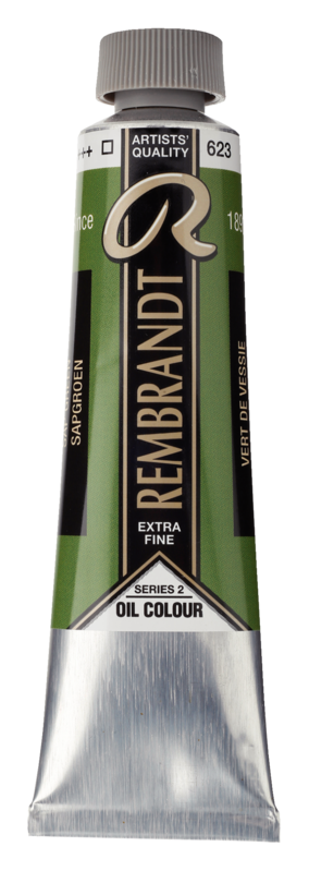 REMBRANDT REMBRANDT HUILE EXTRA-FINE 40ML VERT VESSIE