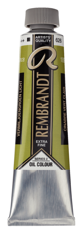 REMBRANDT Couleur à l'Huile Tube 40 ml Cinabre Vert Clair 626