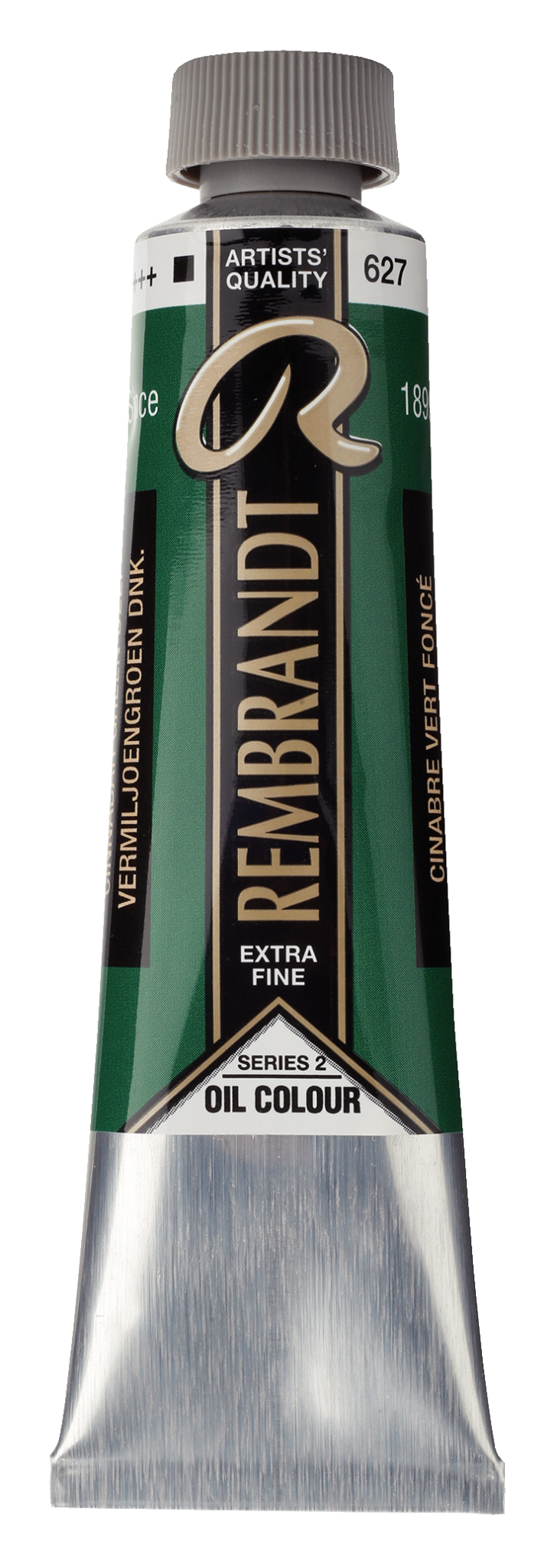 REMBRANDT Couleur à l'Huile Tube 40 ml Cinabre Vert Foncé 627
