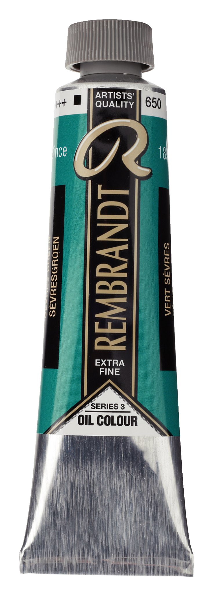 REMBRANDT Couleur à l'Huile Tube 40 ml Vert Sèvres 650